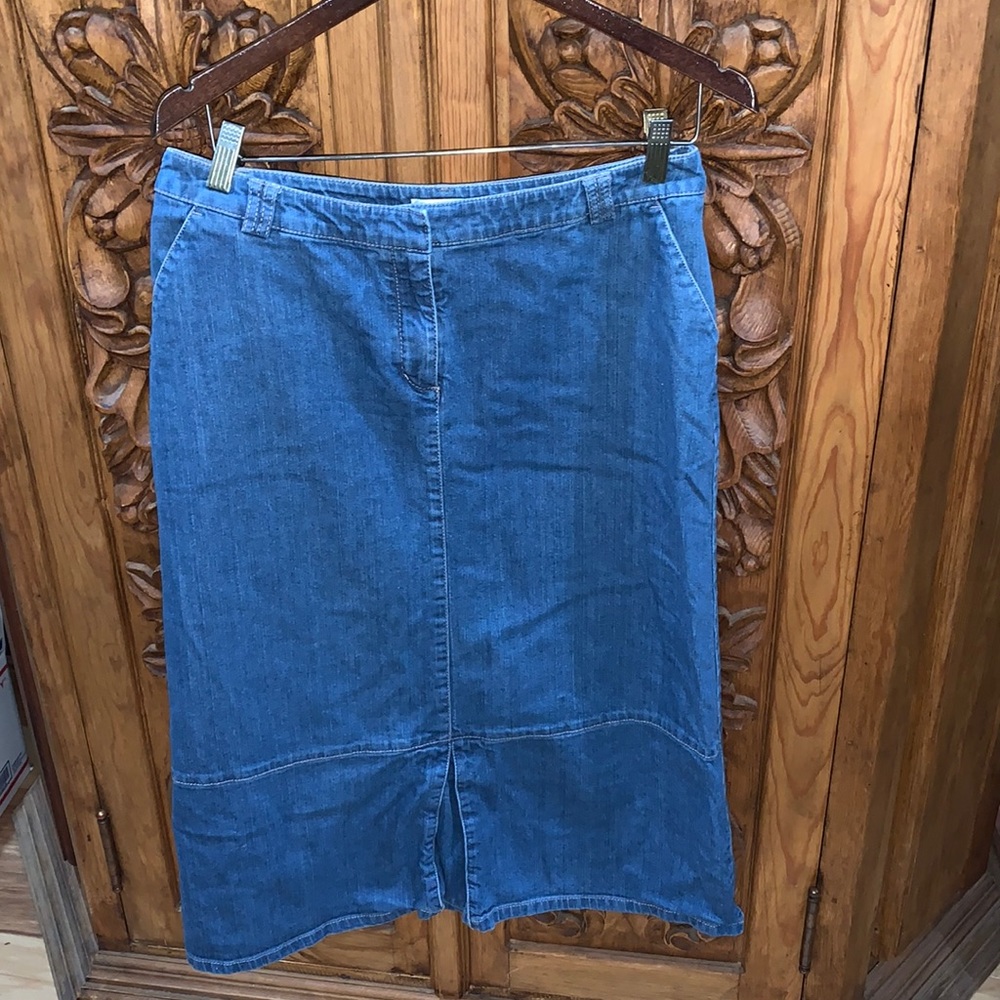 EUC Pendleton size 10 denim skirt